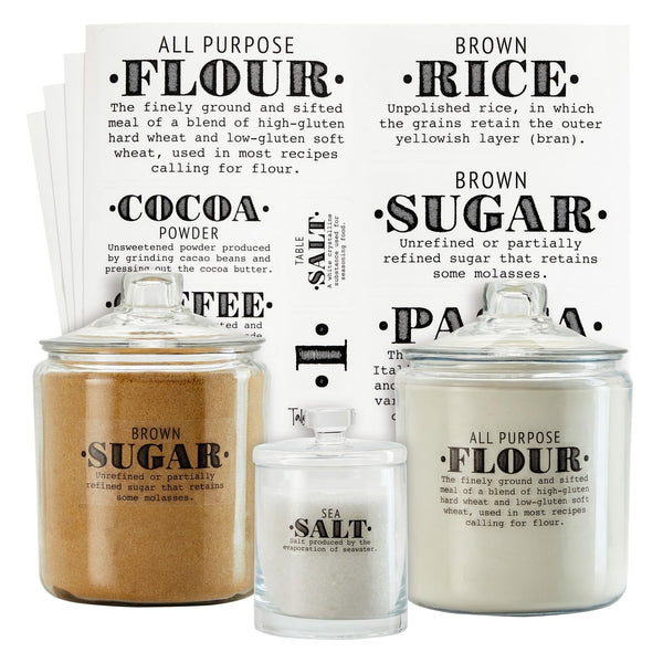 Preprinted Pantry Labels (36 Pack)