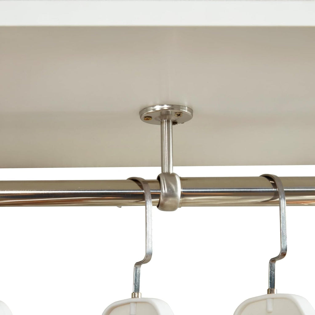 Wall-Mounted Closet Organizer System with Drawers