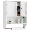 Wall-Mounted Bathroom Cabinet with Doors