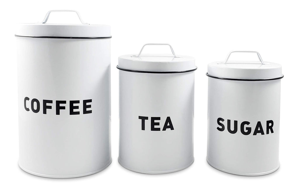 Metal Kitchen Canister Set