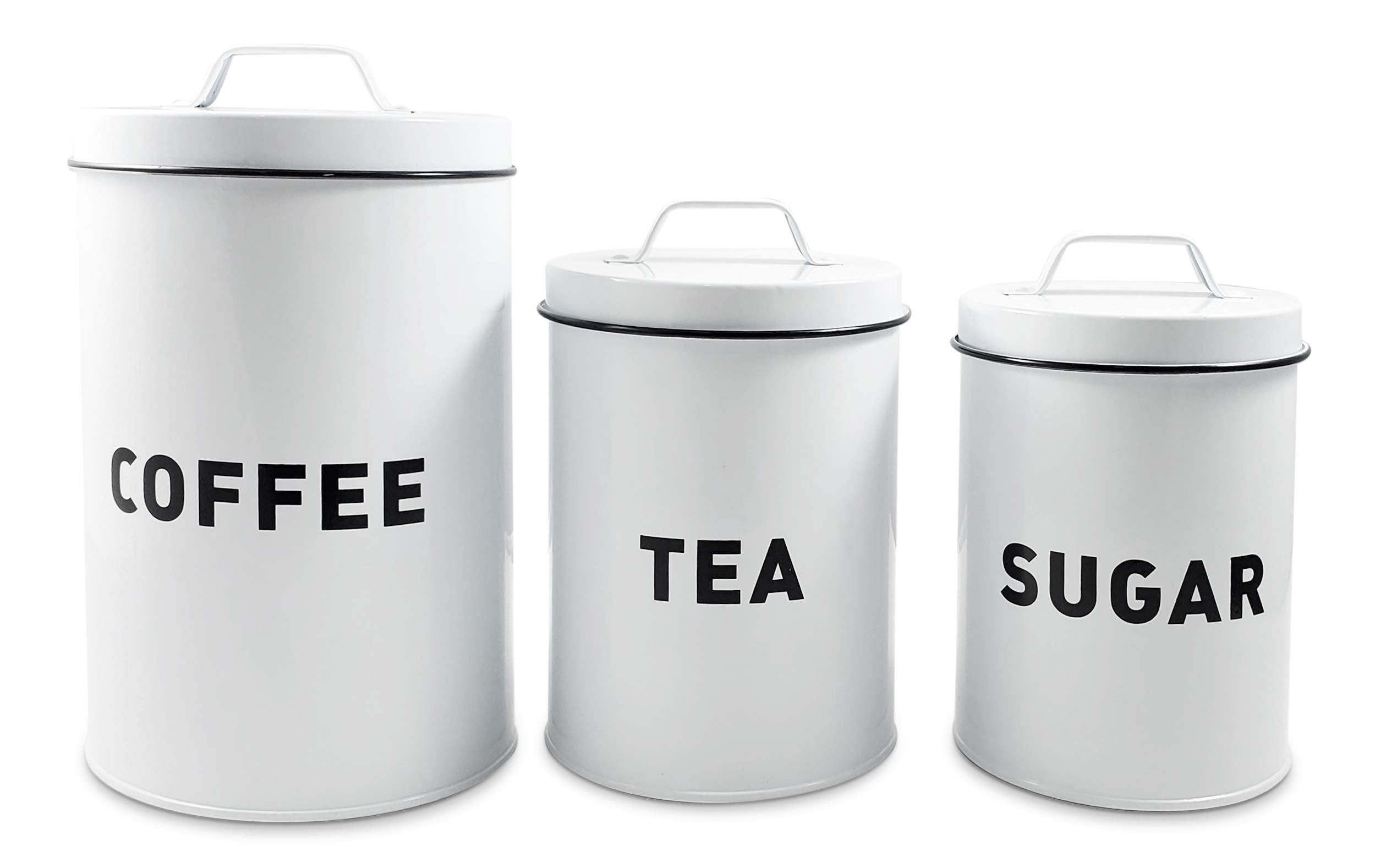 Metal Kitchen Canister Set