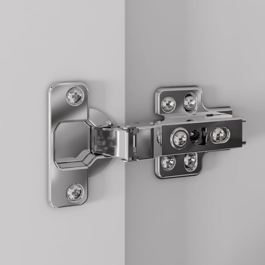 Wall-Mounted Closet System with Doors