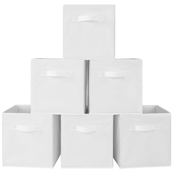 Fabric Storage Bins (6 Pack)