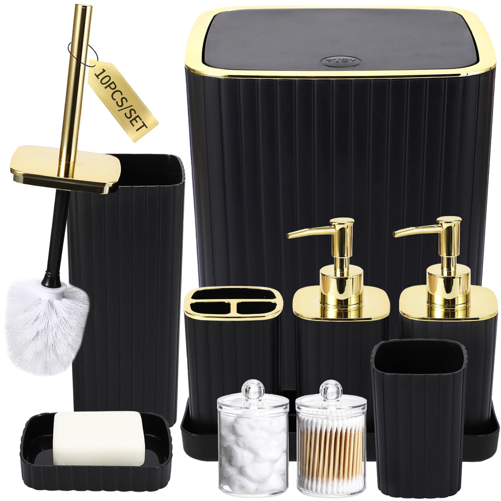 Bathroom Accessories Set (10 Piece)