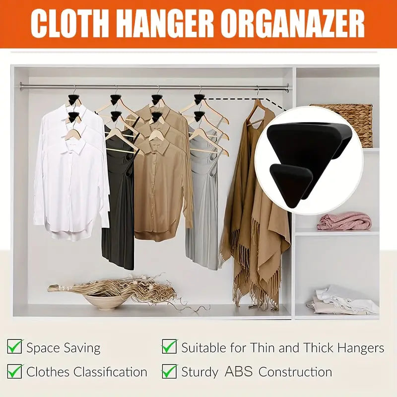 Hanger Connecting Hooks for Closet