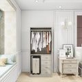 Walk-In Closet Organizer System with Drawers