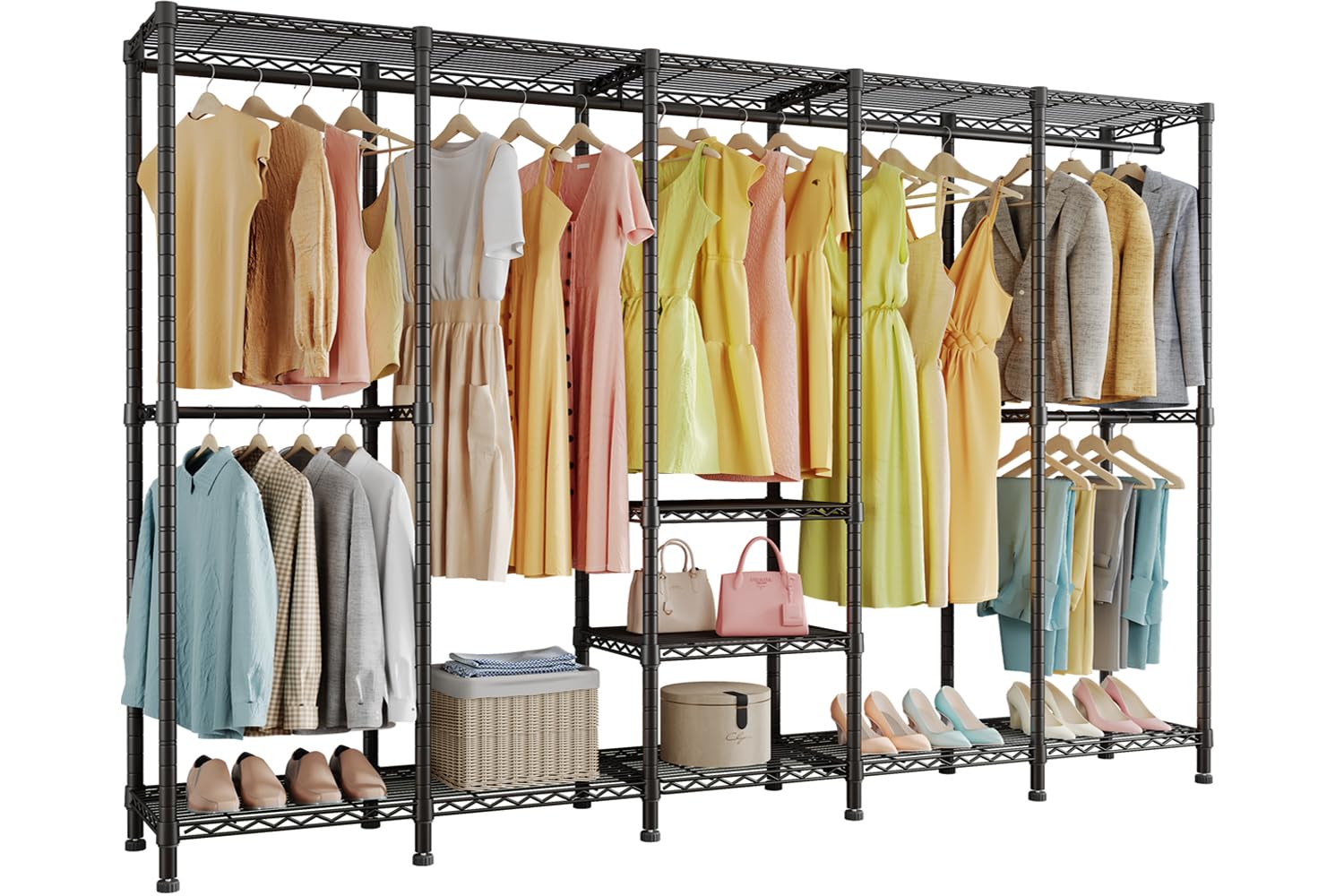 Extra Large Wire Garment Rack