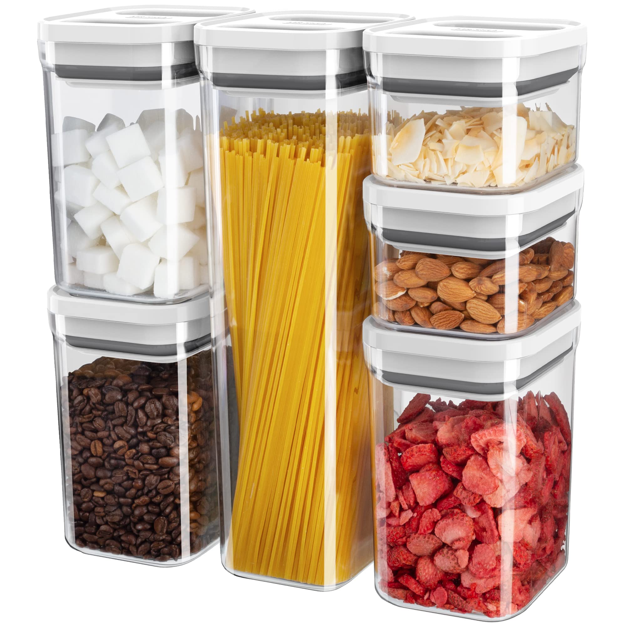 Airtight Food Storage Container Set (6 Piece)