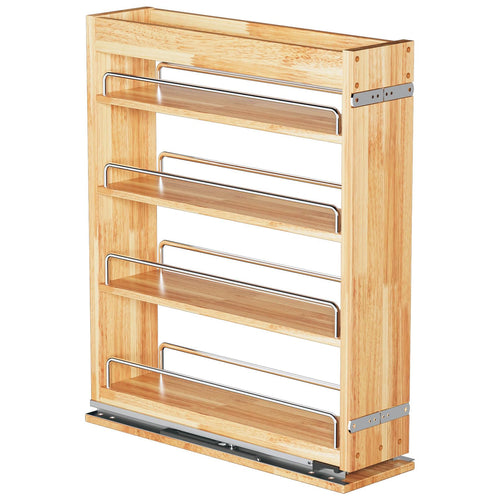 4-Tier Pull Out Cabinet Spice Rack